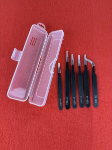 Edelstahlpinzetten - Set